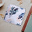 Crofta Washable Sanitary Napkin Storage Bag Toiletry Pouch Nursing Girls Ladies white leaves