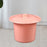 Crofta Portable Spittoon PP Plastic Lightweight Durable for Elderly Women Men Pink