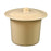 Crofta Portable Spittoon PP Plastic Lightweight Durable for Elderly Women Men Light Yellow