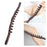 Crofta Wooden Scraping Massage Stick Tool Smooth Edge Relaxation Manual for Arms 10 Beads