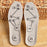 Crofta 2 Pairs Foot Acupressure Insoles Air Cushion Massaging Breathable 45-46 Gray