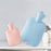 Crofta Hot Water Bottle Water Filling Medium Capacity Leakproof Hot Water Bag Blue