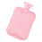 Crofta Hot Water Bottle Hand Warmer Water Filling Large 2 Liter Durable Pink