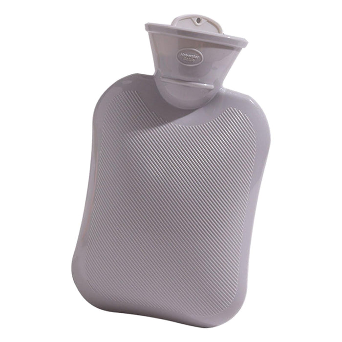 Crofta Hot Water Bag High Density PVC Anti Scalding Inner Tank for Winter Neck Gray