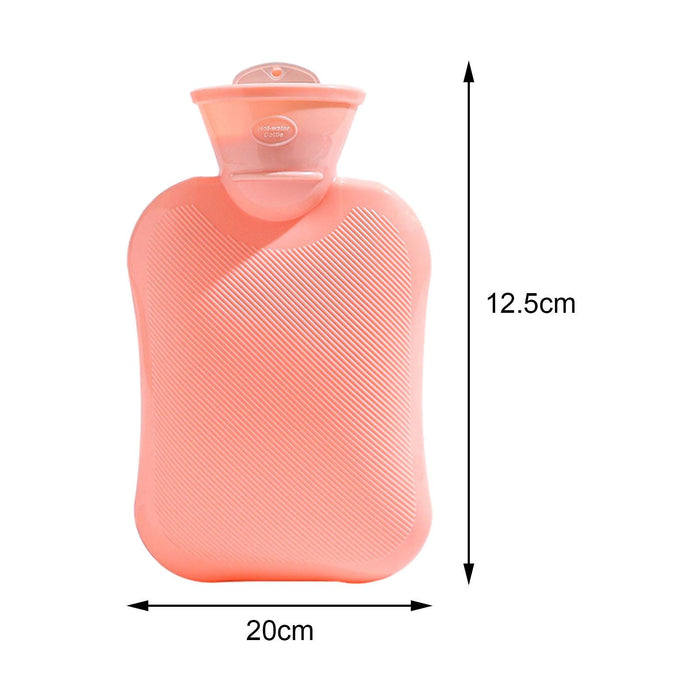 Crofta Hot Water Bag High Density PVC Anti Scalding Inner Tank for Winter Neck Pink