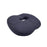 Crofta Sitting Donut Cushion Washable Cover Non Slip Memory Foam for Office Travel Navy Blue