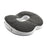 Crofta Sitting Donut Cushion Washable Cover Non Slip Memory Foam for Office Travel Gray