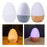 Crofta Mini Air Humidifier with Colorful Night Light Auto Shut Off for Bedroom White