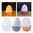 Crofta Mini Air Humidifier with Colorful Night Light Auto Shut Off for Bedroom White