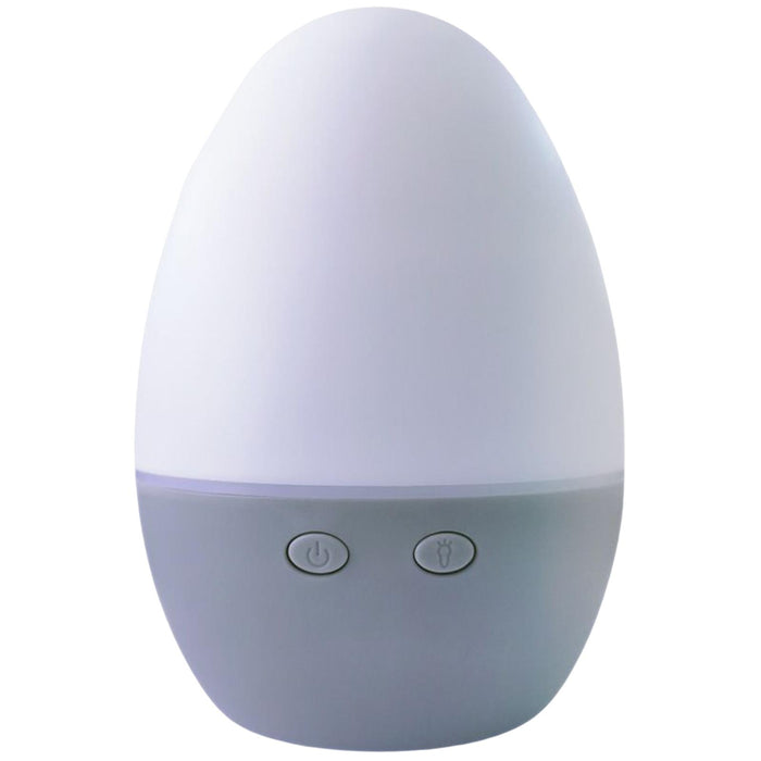 Crofta Mini Air Humidifier with Colorful Night Light Auto Shut Off for Bedroom Gray