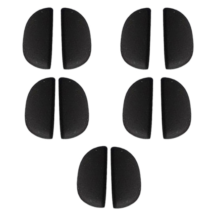 Crofta 10x Children Eyeglass Nose Pads Comfortable for Sunglasses Glasses Black