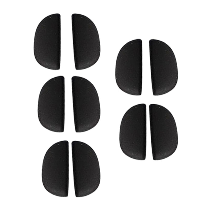 Crofta 10x Children Eyeglass Nose Pads Comfortable for Sunglasses Glasses Black