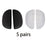 Crofta 10x Children Eyeglass Nose Pads Comfortable for Sunglasses Glasses Black