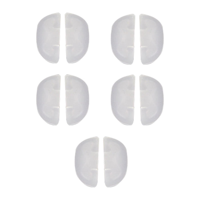 Crofta 10x Children Eyeglass Nose Pads Comfortable for Sunglasses Glasses White