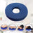 Crofta Donut Cushion Tailbone Pillow Foot Elevation Pillow Foam for The Elderly 30x11x5cm