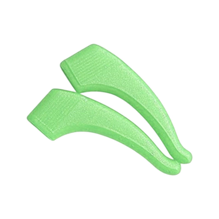 Crofta 2 Pieces Anti Slip Eyeglass Ear Grip Hook Comfortable for Kids and Adults Green