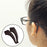 Crofta 2 Pieces Anti Slip Eyeglass Ear Grip Hook Comfortable for Kids and Adults Brown