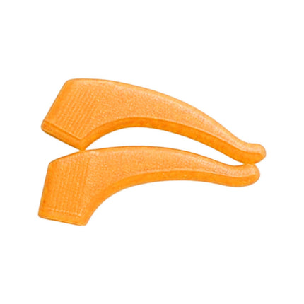 Crofta 2 Pieces Anti Slip Eyeglass Ear Grip Hook Comfortable for Kids and Adults Orange