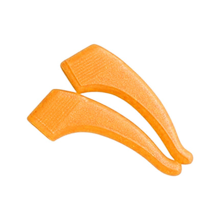 Crofta 2 Pieces Anti Slip Eyeglass Ear Grip Hook Comfortable for Kids and Adults Orange