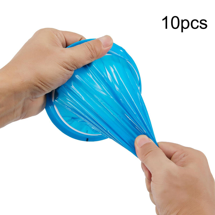 Crofta 10x Disposable Vomit Bag Leakproof 1000ml for Travel Vehicle Airplane Trips Blue