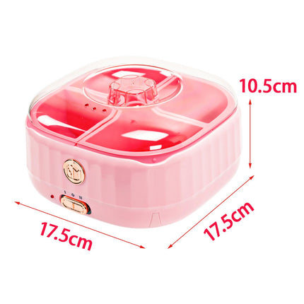 Crofta Wax Heater wax Heater PP Silicone for Hand and Feet Beauty Salon SPA