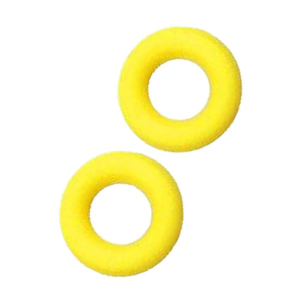 Crofta 2 Pieces Glasses Ear Grips Round Ear Clips for Eyewear Children Adults Yellow