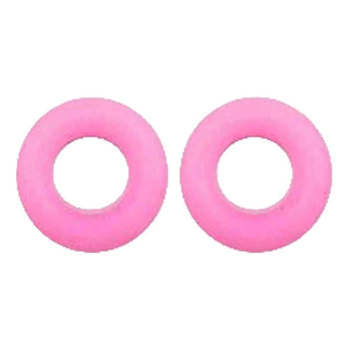 Crofta 2 Pieces Glasses Ear Grips Round Ear Clips for Eyewear Children Adults Pink