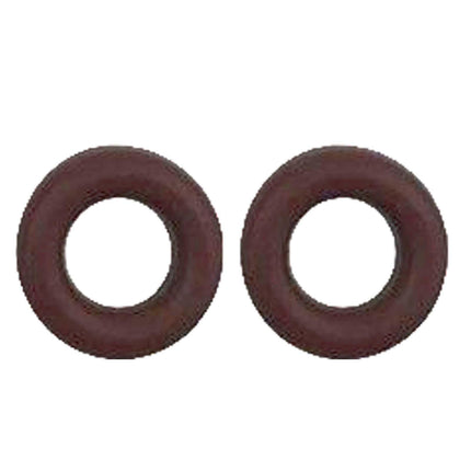 Crofta 2 Pieces Glasses Ear Grips Round Ear Clips for Eyewear Children Adults Brown