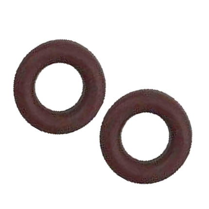 Crofta 2 Pieces Glasses Ear Grips Round Ear Clips for Eyewear Children Adults Brown