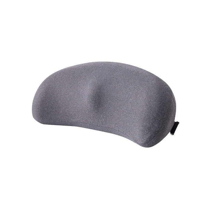 Crofta Lower Back Cushion Memory Foam Chair Pads for Home Travel Sleeping Rest Gray