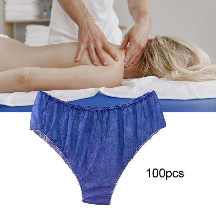 Crofta 100x Briefs Adjustable Breathable Single Layer Handy for Salon Hotel SPA Blue