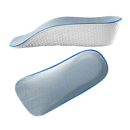 Crofta 2 Pieces Invisible Heel Lift Inserts Shock Absorption for Long Time Standing 3.5cm