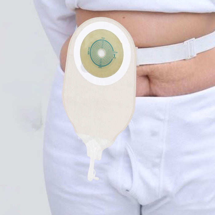 Crofta 10Pcs Ostomy Bags Transparent Open Design Stoma Bag Leakproof Professional