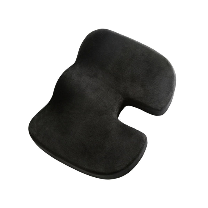 Crofta Travel Seat Cushion Hip Support Butt Pillow for Office Stadium Postnatal Black