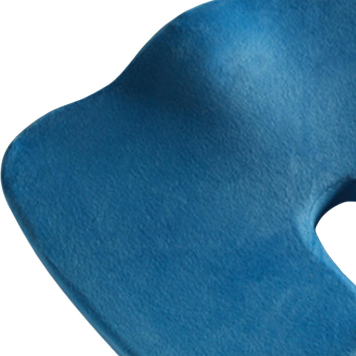 Crofta Travel Seat Cushion Hip Support Butt Pillow for Office Stadium Postnatal Blue