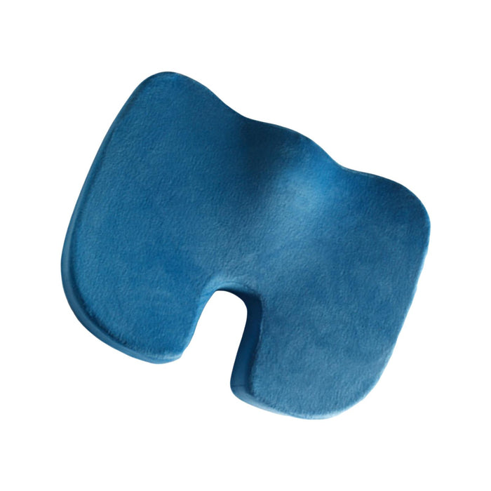 Crofta Travel Seat Cushion Hip Support Butt Pillow for Office Stadium Postnatal Blue