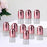 Crofta 10x Essential Oil Roller Bottles Clear Glass Roll On Perfume Bottles Mini 1ml