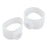 Crofta 1 Pair Silicone Magnetic Toe Rings Soft Reduce Body Fat High Elastic