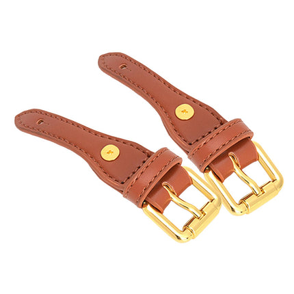 Crofta 2 Pieces Bag Strap Fastener Buckle Adjustable Bag Shoulder Strap Pin Buckles Orange