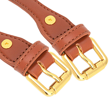 Crofta 2 Pieces Bag Strap Fastener Buckle Adjustable Bag Shoulder Strap Pin Buckles Orange