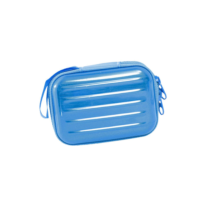 Crofta 12 Grids Essential Oil Holder Case Essential Oil Storage Bag Water Resistant Blue