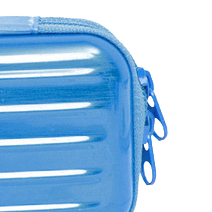 Crofta 12 Grids Essential Oil Holder Case Essential Oil Storage Bag Water Resistant Blue