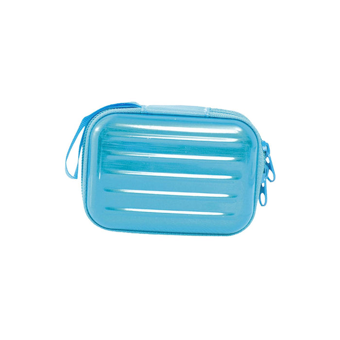 Crofta 12 Grids Essential Oil Holder Case Essential Oil Storage Bag Water Resistant Sky Blue