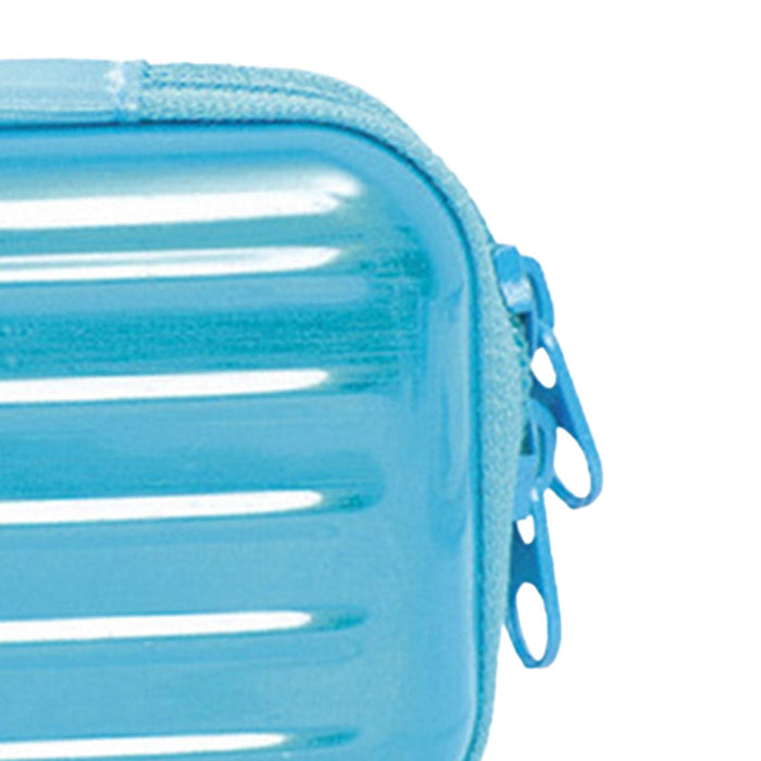 Crofta 12 Grids Essential Oil Holder Case Essential Oil Storage Bag Water Resistant Sky Blue