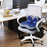 Crofta Seat Cushion Pillow Butt Pillow for Driving Sitting Travel Office Home Chair Blue