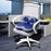 Crofta Seat Cushion Pillow Butt Pillow for Driving Sitting Travel Office Home Chair Blue