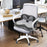 Crofta Seat Cushion Pillow Butt Pillow for Driving Sitting Travel Office Home Chair Gray