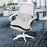 Crofta Seat Cushion Pillow Butt Pillow for Driving Sitting Travel Office Home Chair Gray Black