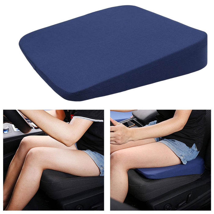 Crofta Car Booster Seat Cushion Memory Heightening Seat Cushion for Car Suvs Travel