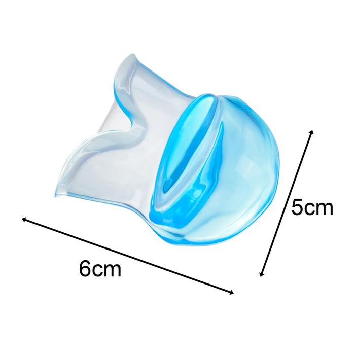 Crofta Anti Snoring Tongue Device Anti Snoring Mouthpiece Stop Snore Stopper Sleeve Blue